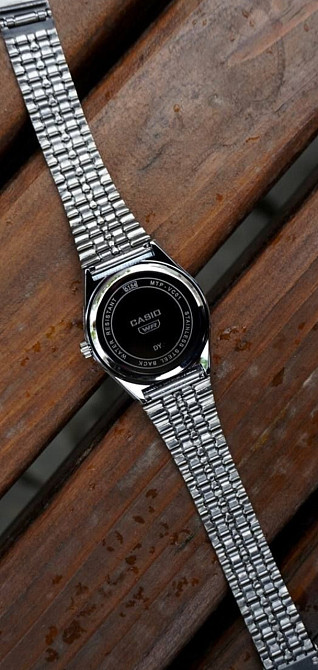 Годинник Casio MTP-VC01 Silver/Black | Мужские часы Киев - изображение 4