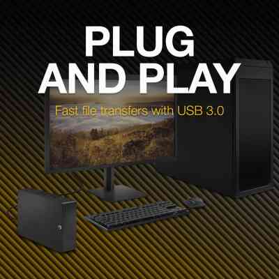 Внешний жесткий диск 3.5" 16TB Expansion Desktop Seagate (STKP16000400) Винница