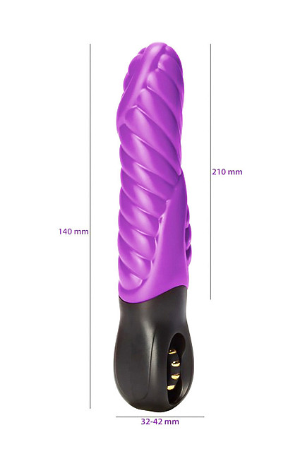Рельєфний вібратор Amor Big Herkules Violet (Застосунок НЕ Функціонує!) Sex Aura Київ - фото 6