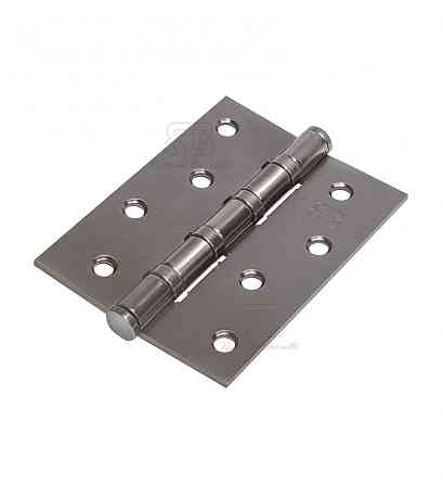 Петля врізна універсальна Ricardo Borelli 100х75х2.5 мм на підшипниках MG матовий графіт Київ