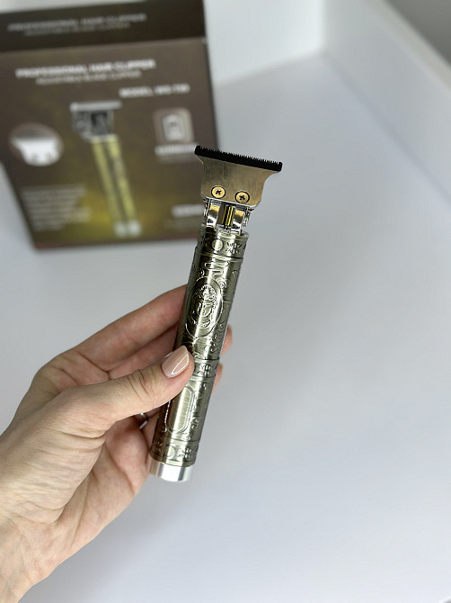 Тример для окантування малюнків та бороди Professional Hair Clipper WS-T99 (Будда) Чернівці - фото 1