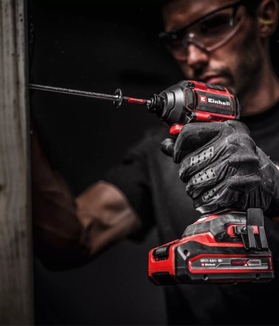 Мощная ударная отвертка Einhell Professional TP-CI 18/250-C Li BL-Solo : с АКБ 18V 2,5Ah Киев - изображение 10