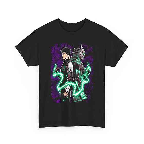 Футболка з аніме принтом Каіджу Но Хосхіна Гіфт оверсайз (S/M/L) Чорний AnimeJ0190 Дніпро