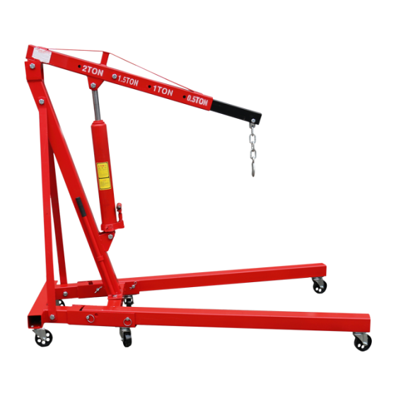 Знімач двигуна гідравлічний 2 т INTERTOOL - комплект крана-знімача та балки Львів