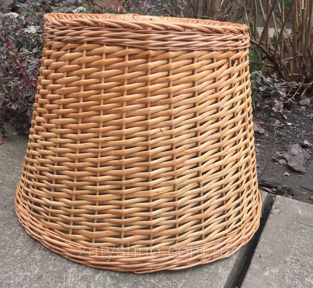 Круглая люстра плетеная | люстра из лозы большая /плетеная люстры в ресторан Киев - изображение 4