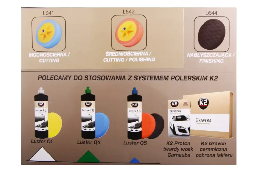 Круг полировальный GP150 K2 Duraflex под резьбу М14 оранжевый Винница - изображение 4