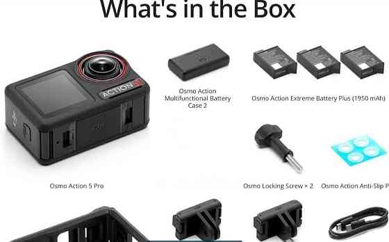 Екш- Камера DJl Osmo Action 5 Pro Adventure Combo. Киев