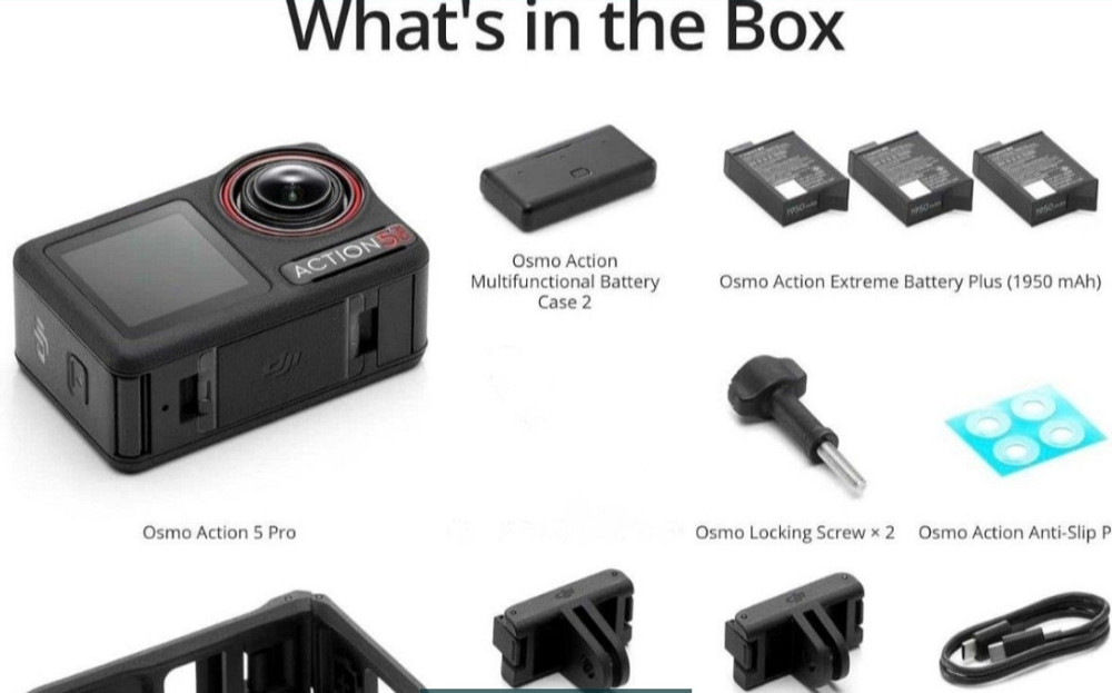 Екш- Камера DJl Osmo Action 5 Pro Adventure Combo. Киев - изображение 2