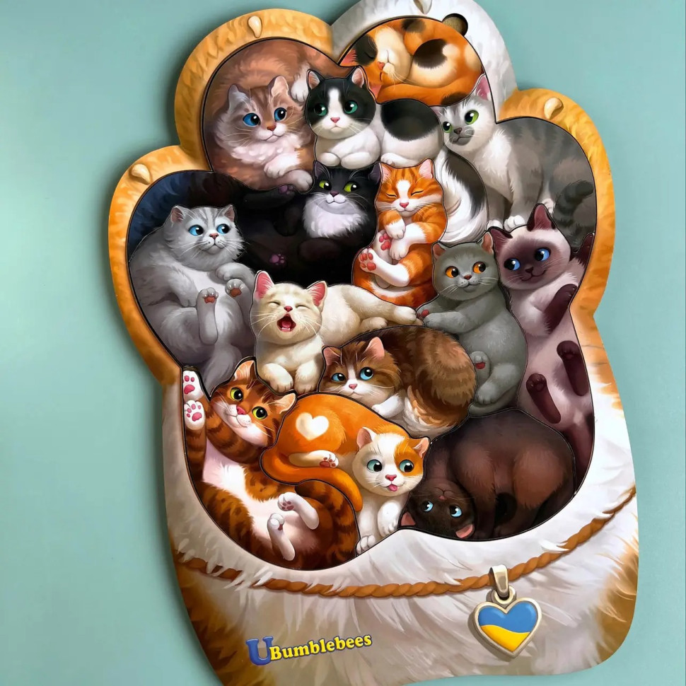 Деревянный пазл-вкладыш 