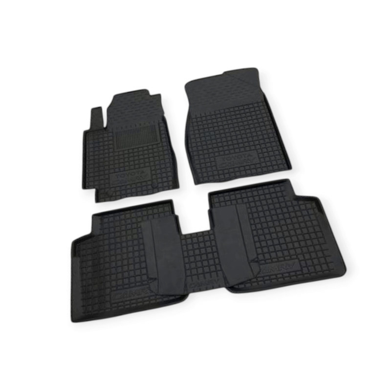 Килимки салону автомобіль Тойота Camry XV 30 (2002-2006) борт 2,5 см, з перемичкою Мукачево - фото 1