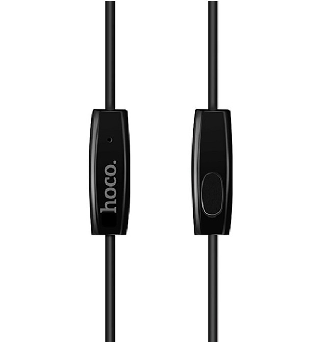 Навушники HOCO M19 Drumbeat universal earphone with mic Black Киев - изображение 3