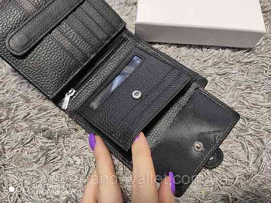 Чоловічий шкіряний гаманець вертикального типу для карток ST Leather Київ