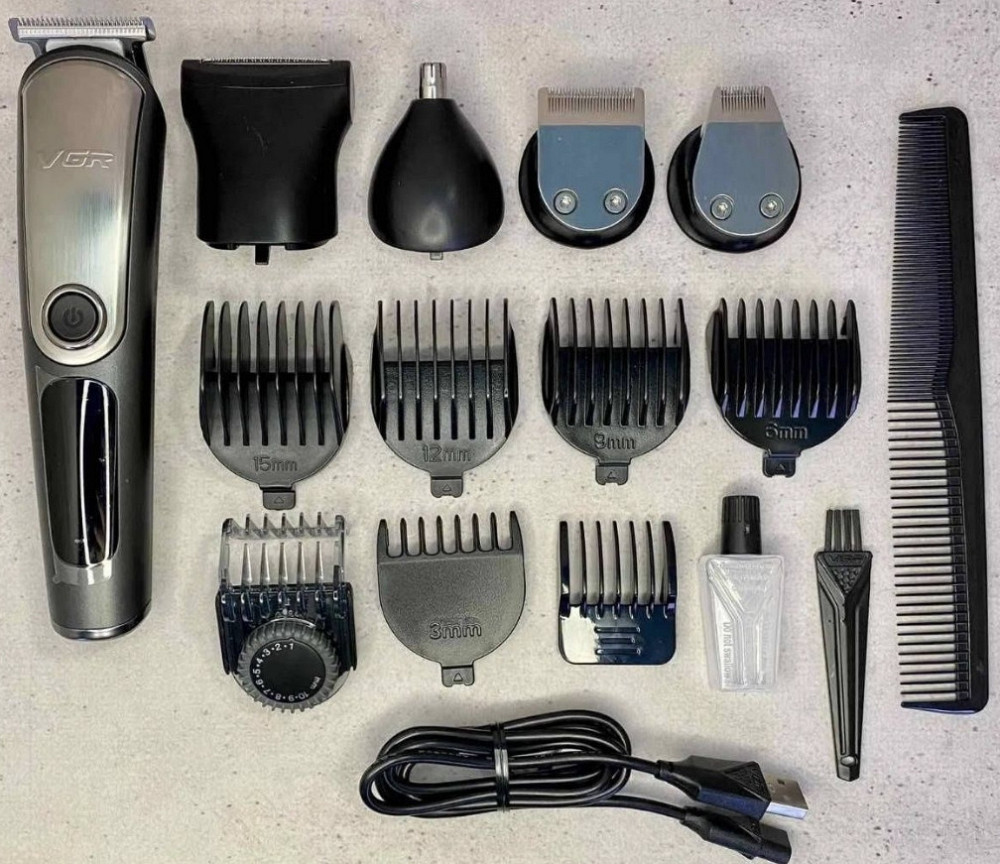 Машинка для стрижки волосся, тример для бороди, бритва, чол. НОВІ! Київ - фото 3