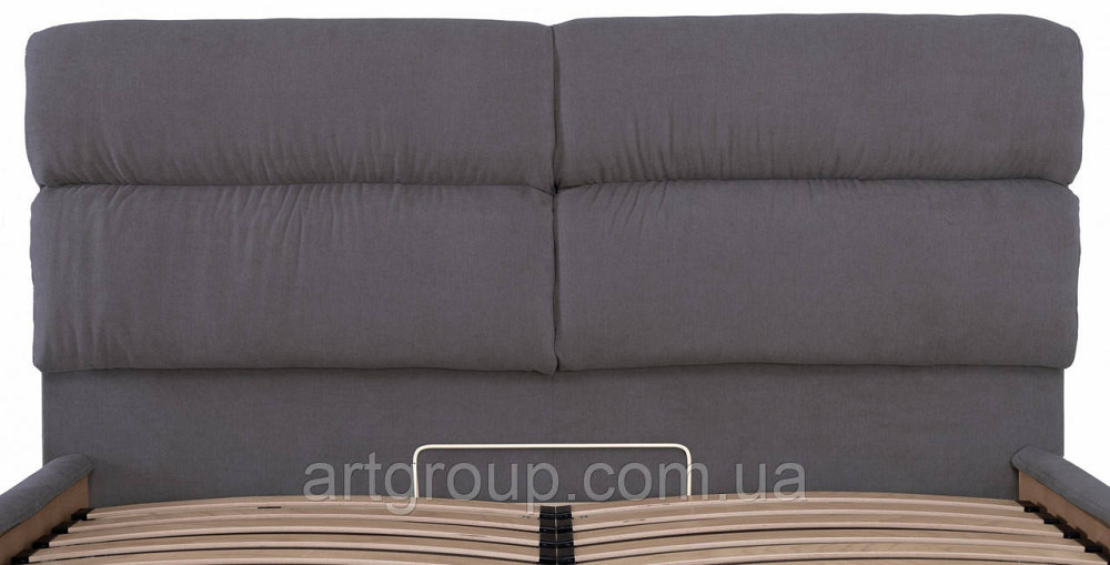 Кровать Oxford Standart 120 х 200 см Мисти Dark Grey Темно-серый Днепр - изображение 13