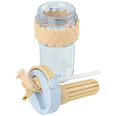 Бутылка для воды Kite 700 мл бежево-блакитний (K25-1230-1) Винница - изображение 4