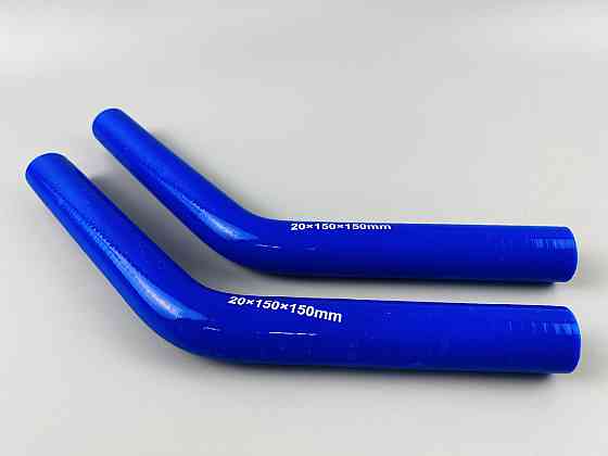 Патрубок силіконовий (150 мм х 150 мм) (135` — кут) (d=20 товщ = 4 мм) Мукачево