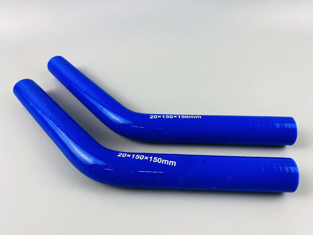 Патрубок силіконовий (150 мм х 150 мм) (135` — кут) (d=20 товщ = 4 мм) Мукачево - фото 2