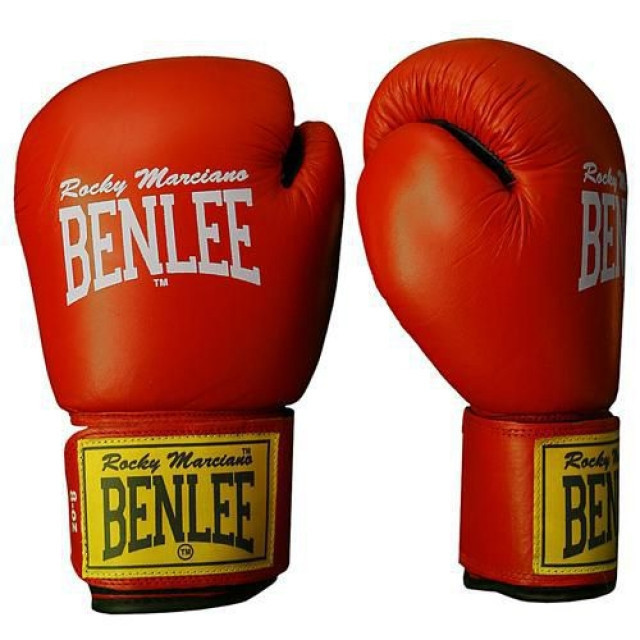 Боксерские перчатки Benlee Rocky Marciano FIGHTER 10oz red/blk Київ - фото 1