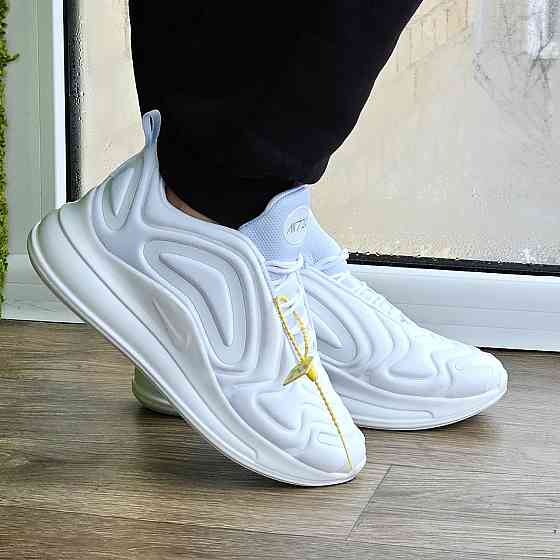 Кроссовки Nike 720 Белые Женские Найк с Амортизацией (размеры: 39,40,41,42,43) Видео Обзор Днепр
