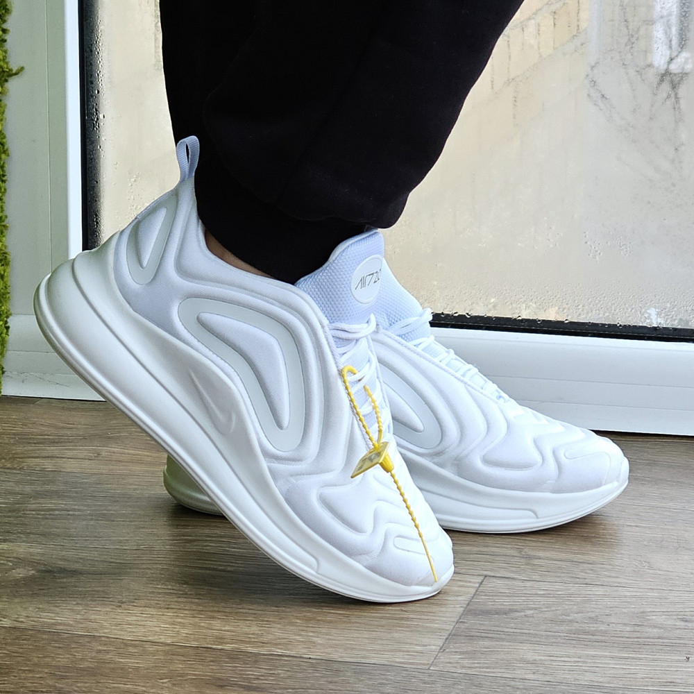 Кросівки Nike 720 Білі Жіночі Найк з Амортизацією (розміри: 39,40,41,42,43) Відео Огляд Дніпро - фото 2