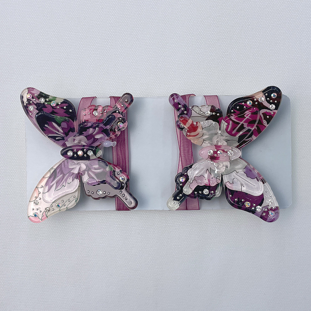 Магніти для штор і гардин Метелик Люсі набір 2 шт фіолетовий 81-275 Київ - фото 6