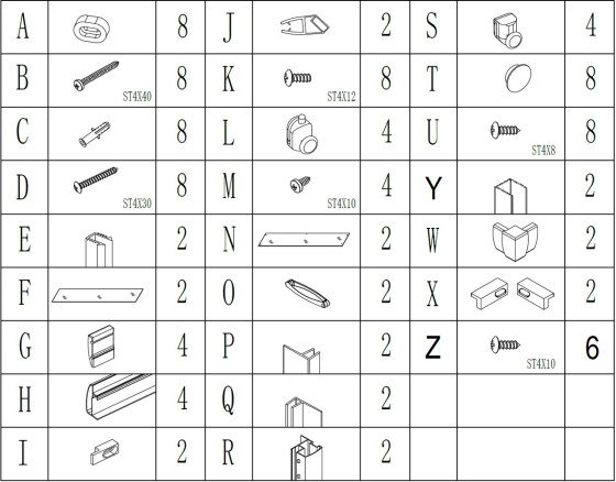 Душова кабіна квадратна без піддона ODRA N90TB.Mosaic BRAVO (1уп.) (000028400) Київ