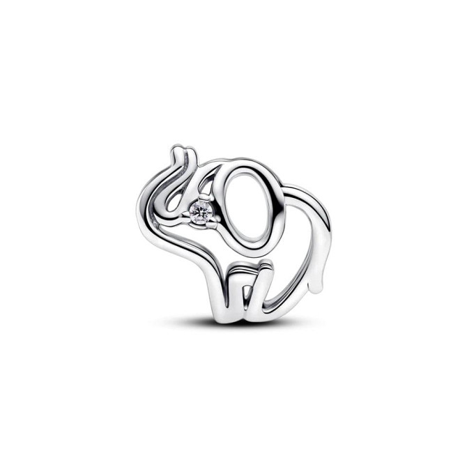 Срібна намистина Pandora "Ажурний слон" 793345C01 MasterSem Київ - фото 2