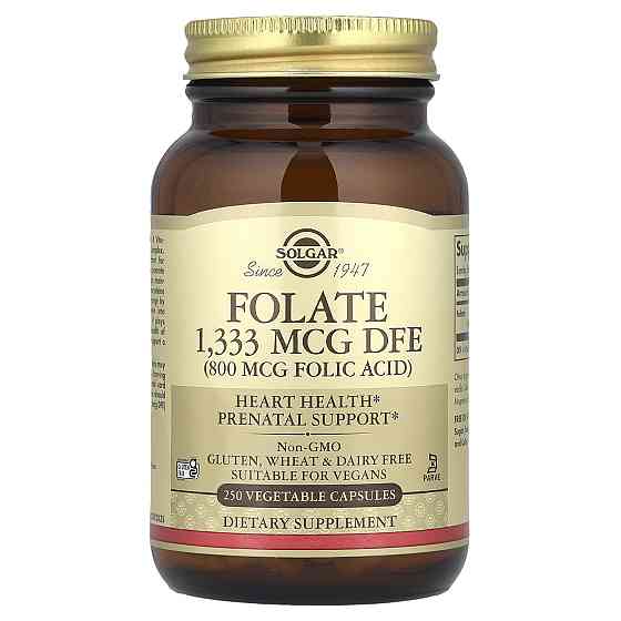 Фолиевая кислота (Folic acid) 800 мкг 250 капсул Киев