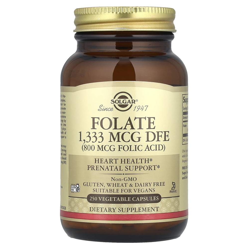 Фолиевая кислота (Folic acid) 800 мкг 250 капсул Киев - изображение 1
