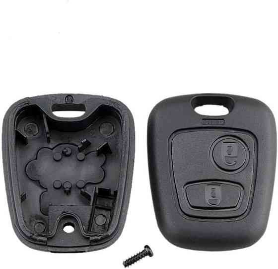 Ключ заготовка для Citroen с корпусом и 2 кнопками Киев