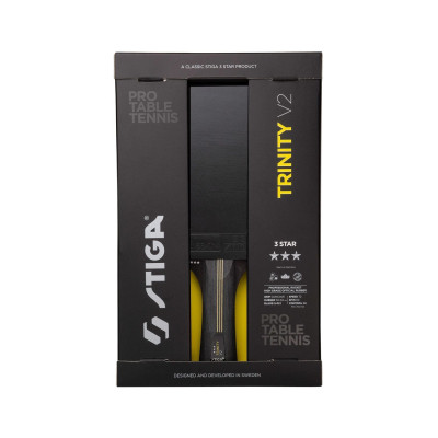 Ракетка для настільного тенісу Stiga Ракетка для настільного тенісу Stiga Trinity 3 Star ver.2 FL (1213-1208-3 (931706) Вінниця - фото 8