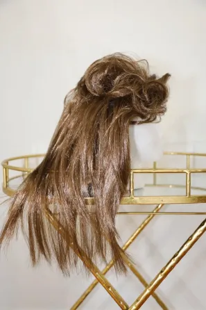 Коричнева перука mullet для чоловіків і жінок у ретро стилі 70-х 80-х, синтетичне волосся, 23” для Г Київ