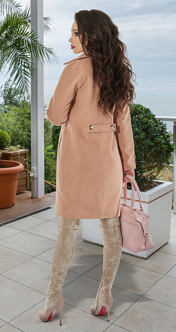 Двобортне пальто Київ - фото 3