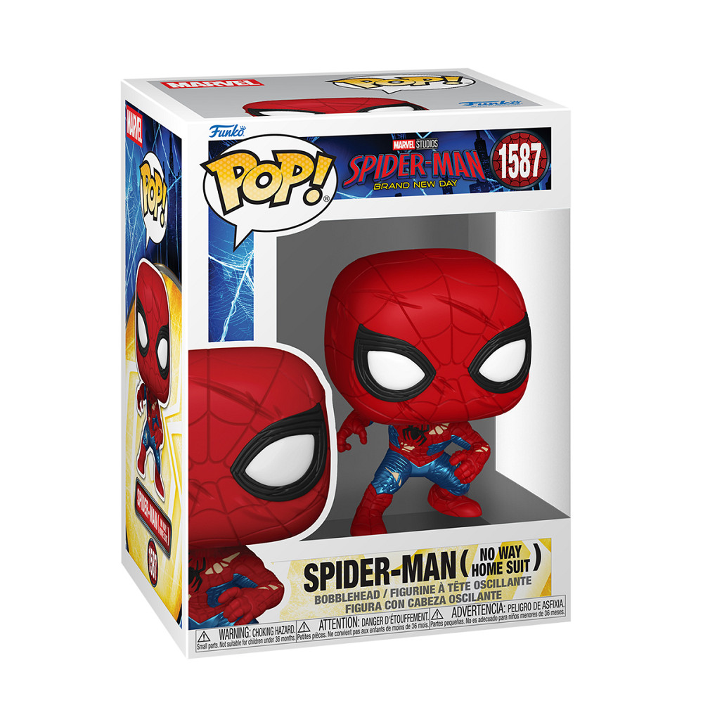 Ігрова фігурка Funko POP! серії Людина-павук: Абсолютно новий день - Людина-павук (після битви) Днепр - изображение 3