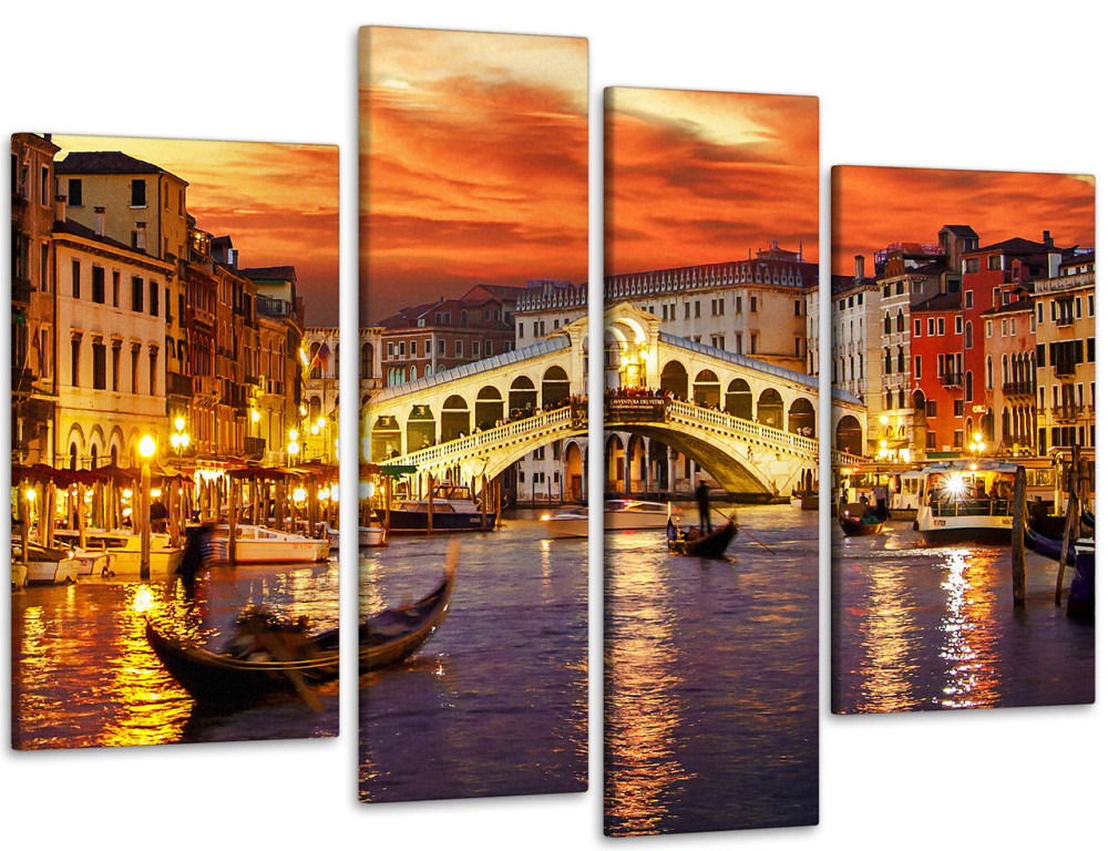 Модульная картина Венеция Art-70_4 115x170 см Киев - изображение 1