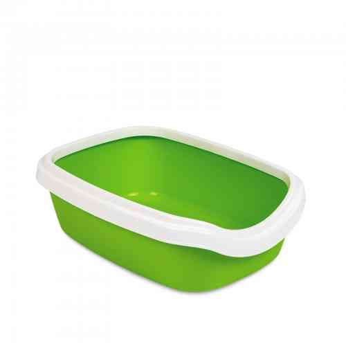 Туалет Природа Comfort M для котів лайм 41х30х13,5 см Київ