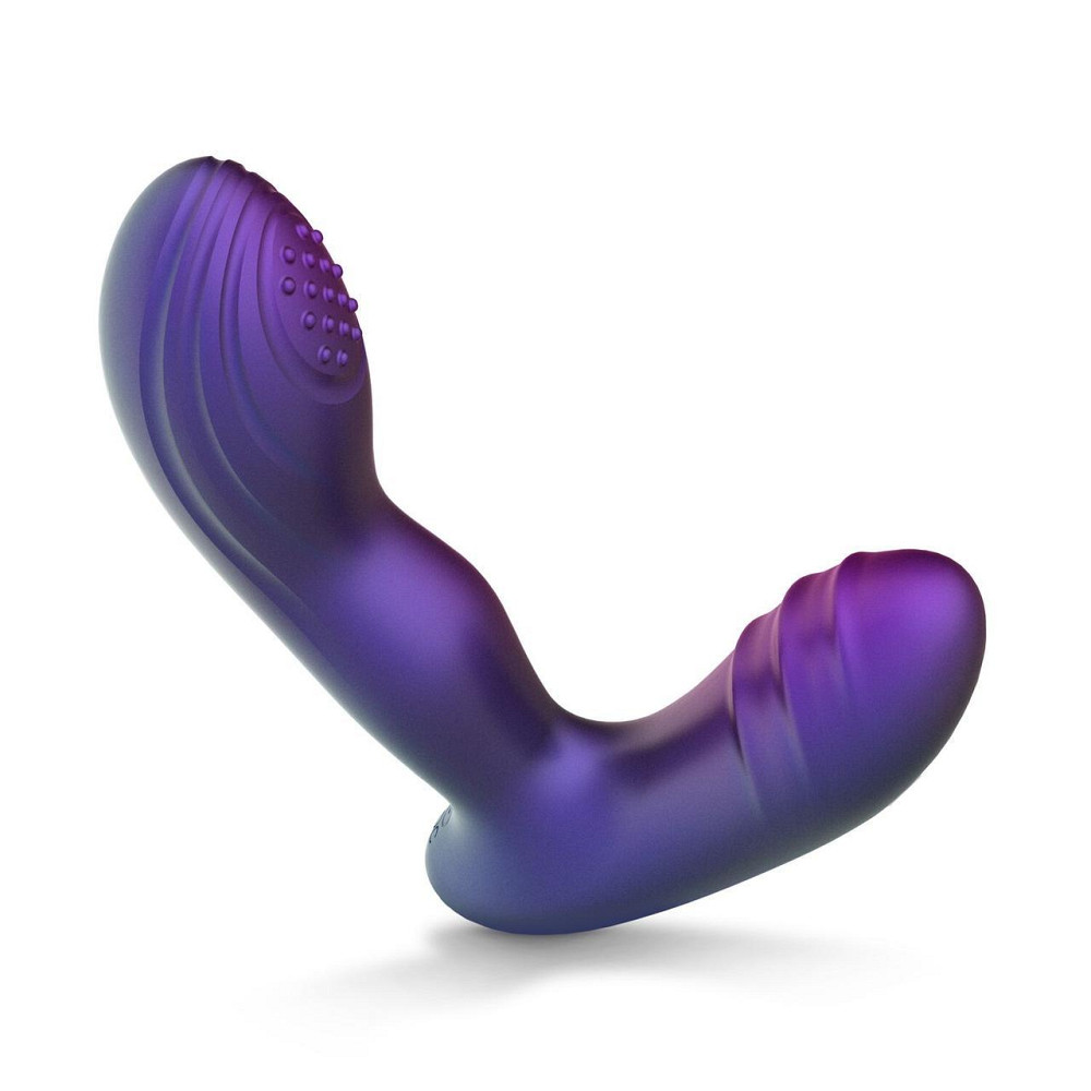 Анальна вібропробка з пульсацією Hueman - Galaxy Tapping Buttplug Sex Aura Київ - фото 4