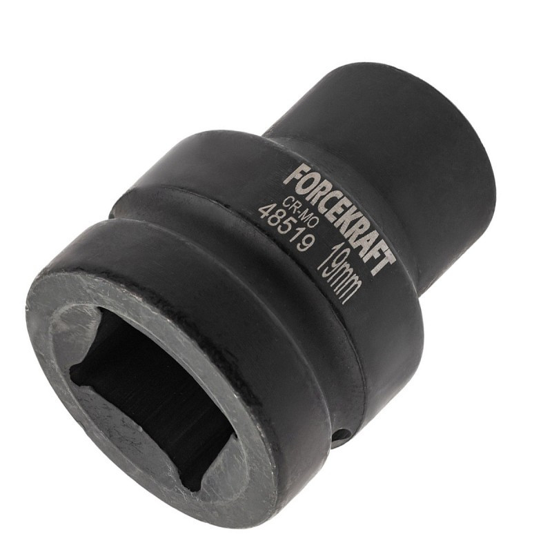 Головка ударна 1" 6гр. 19мм FORCEKRAFT FK-48519 Одеса - фото 2