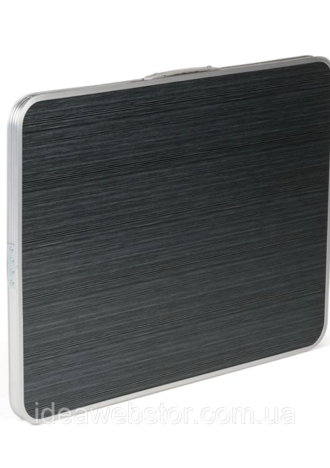 Кемпінговий стіл Outtec 80x60x70см розкладний чорний Київ - фото 2