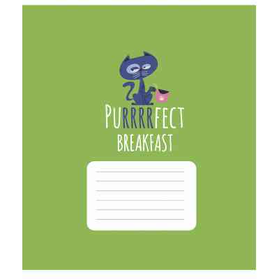 Зошит Школярик Purrrfect cats 24 аркуша клітинка (024-3562K) Вінниця