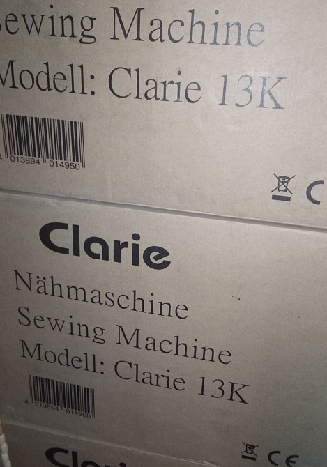 Швейна машина CLARIE 13К NM 220 (нова з Німеччини) Київ - фото 3