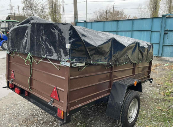 Новий причіп 2500х1500х500 заводу «Дніпро» Умань