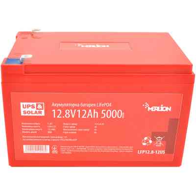 Батарея LiFePo4 Merlion LFP12.8-12US Винница