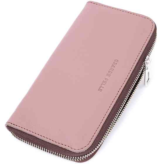 Практичное портмоне з натуральної шкіри (GRANDE PELLE) Київ