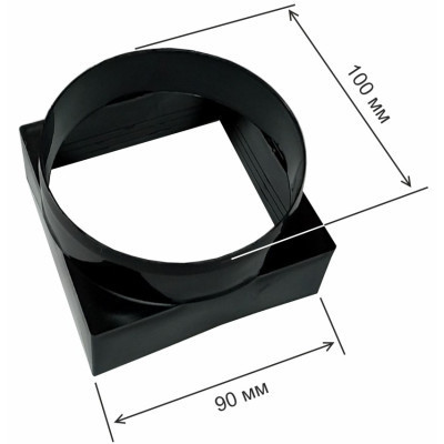 Витяжка кухонна Eleyus VERTICAL 470 60 BL Вінниця - фото 6