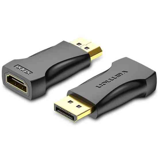 Перехідник DisplayPort M --> HDMI F,  v.2.0 4K 60Hz PVC Vention Вінниця