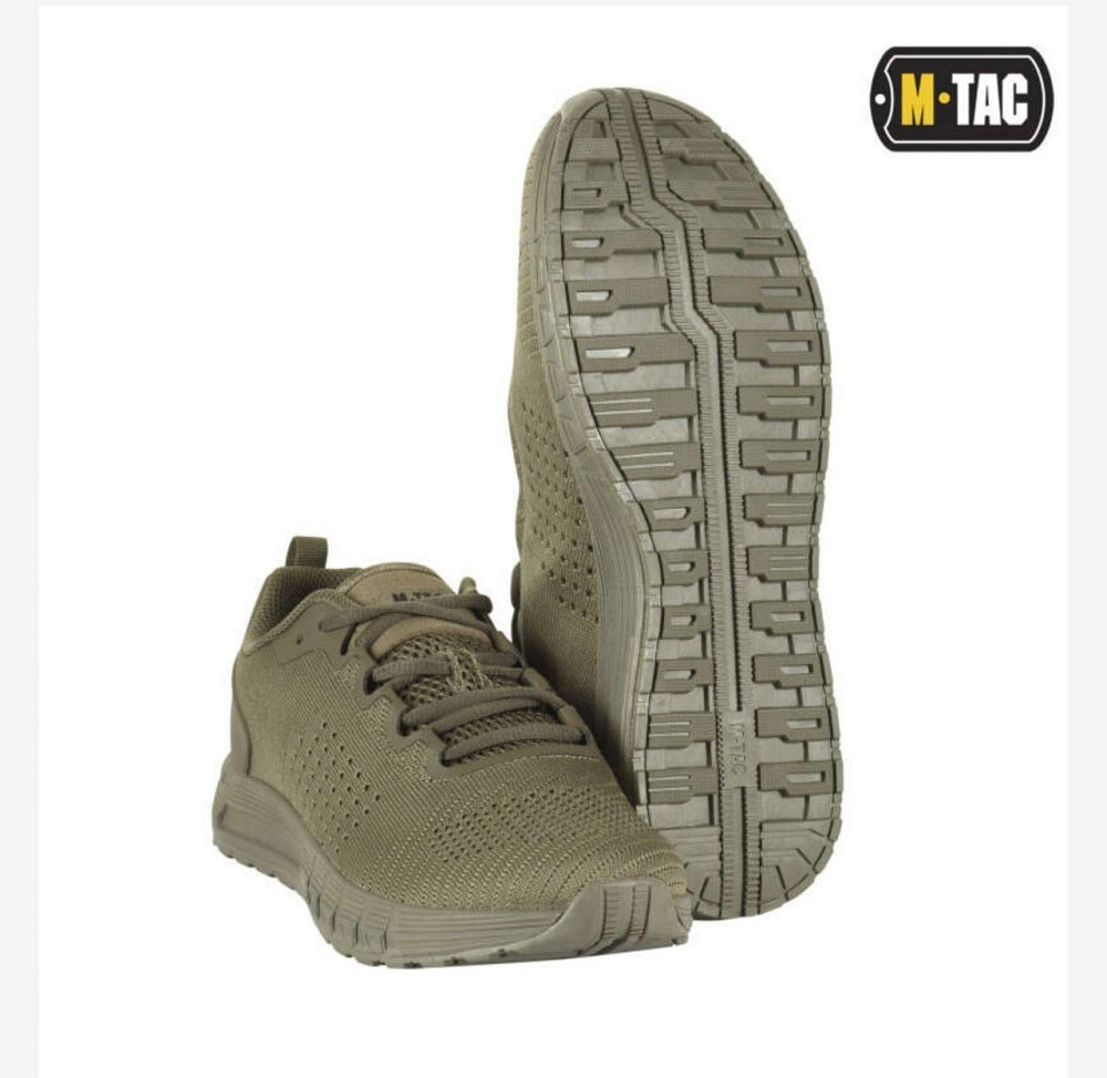 Мужские тактические кроссовки M-TAC Summer Sport масло – легкие военные летние армейские кроссовки для ВСУ Львов - изображение 8