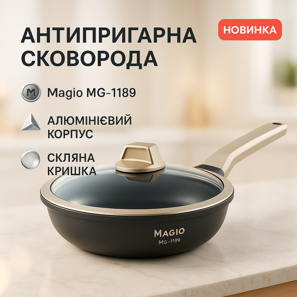 Сковорода гриль зручна, Зручна у використанні сковорода алюмінієва з антипригарним покриттям YV-70 Львів - фото 2