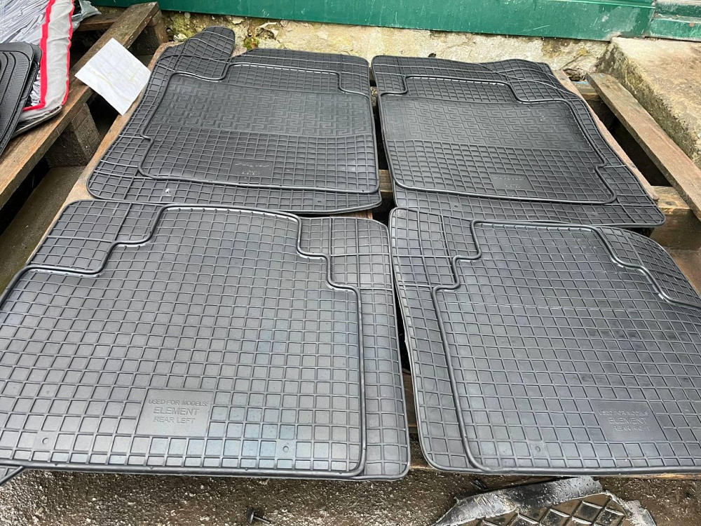 Коврики в салон резиновые универсальные ELEMENT POLYTEP Classic, комплект 4 шт, черные Киев - изображение 2