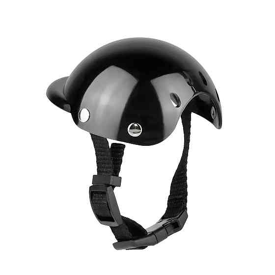 Мотошолом для тварин RESTEQ розмір M для собаки для кота міні шолом для улюбленців для мотоцикла велосипеда стильний аксесуар Київ